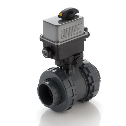 VXEFV/CE 90-240 V AC - electrically actuated  EASYFIT 2-way ball valve