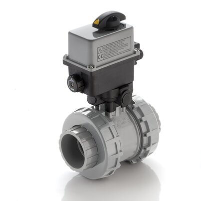VXEFC/CE 90-240 V AC - electrically actuated  EASYFIT 2-way ball valve